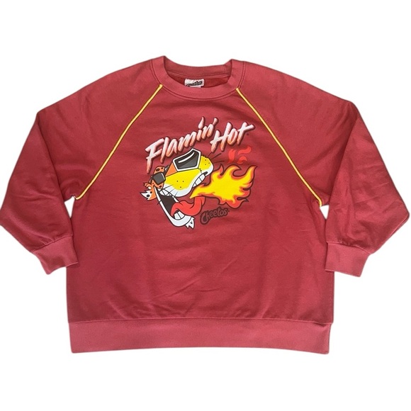 Flamin’ Hot Cheetos Graphic Sweatshirt (M) - Picture 1 of 3
